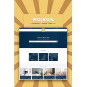 Moison Real Estate Luxury WordPress Theme