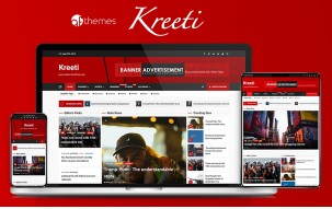 Kreeti - Clean, Elegant and Responsive WordPress Theme