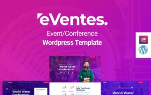 Eventes - Conference and Event WordPress Theme