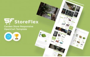 StoreFlex Garden Store Template Shop Template
