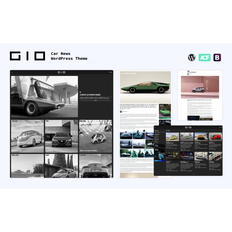 GIO - Car News WordPress Theme
