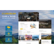 Cuberism - Tour and Travel WordPress Theme