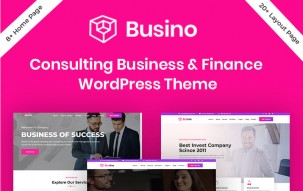 Business Consulting & Corporate Elementor WordPress Theme