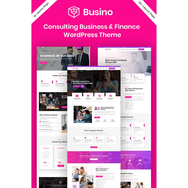 Business Consulting & Corporate Elementor WordPress Theme
