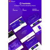 Techinfo - IT Solutions & Services Responsive WordPress Theme