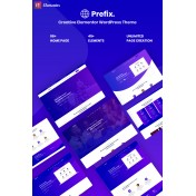 Prefix - Creative Responsive WordPress Theme