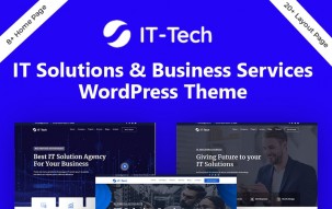IT-Tech IT Solution & Technology WordPress Theme