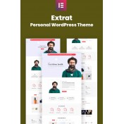 Extrat - Personal Portfolio Responsive WordPress Theme