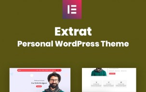 Extrat - Personal Portfolio Responsive WordPress Theme
