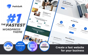 PathSoft - #1 The Fastest Multipurpose | eCommerce | Landing WordPress theme
